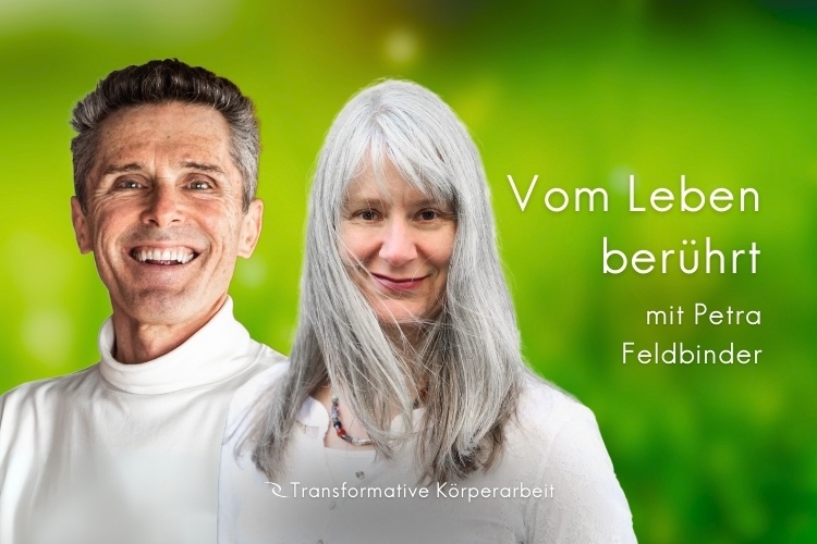 Podcast-Cover: Vom Leben berührt – Gespräch mit Roger Tolle über TRAGER®-Körperarbeit“